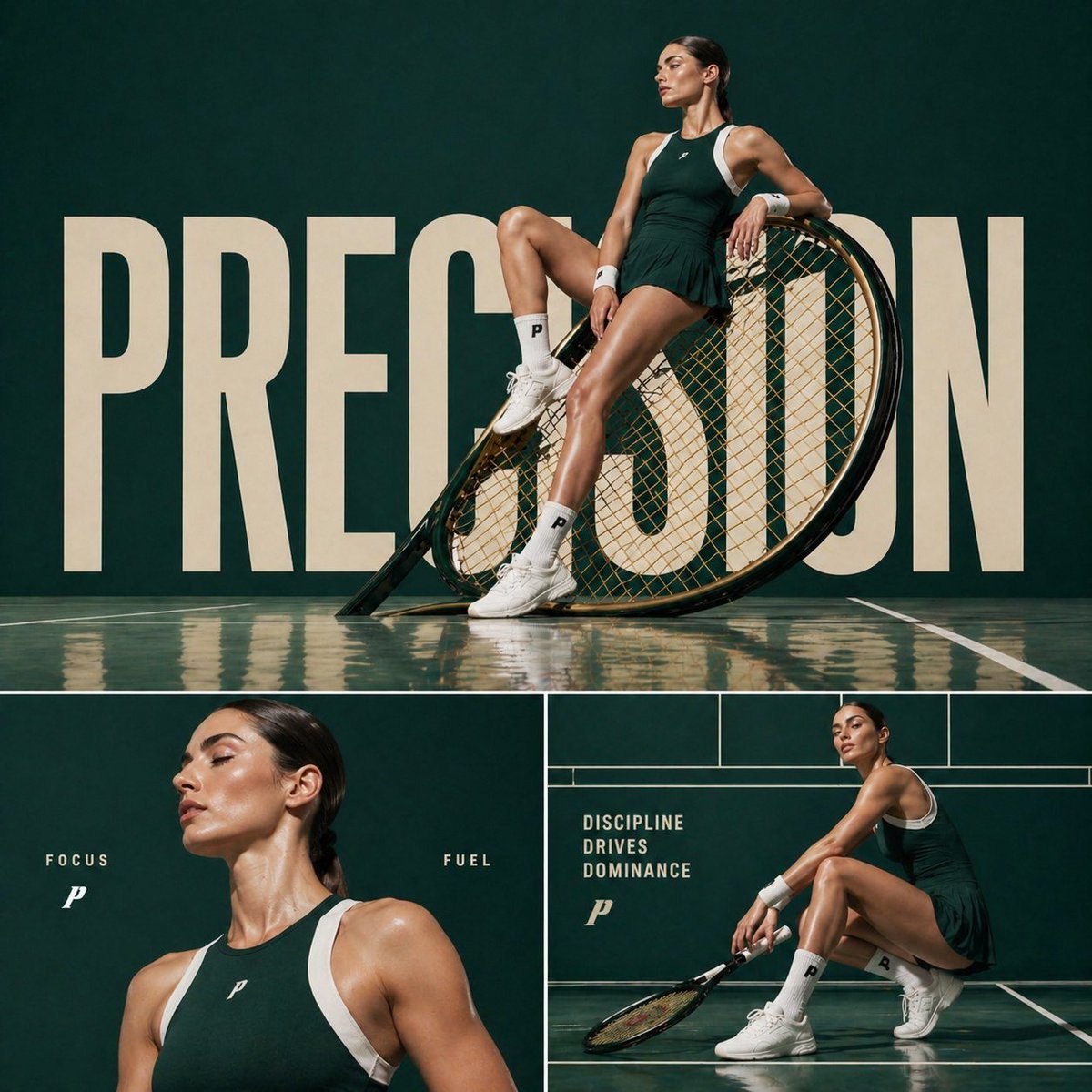 Editorial Power Series — Forbes & Sport Campaigns — Prince — Precision Triptych