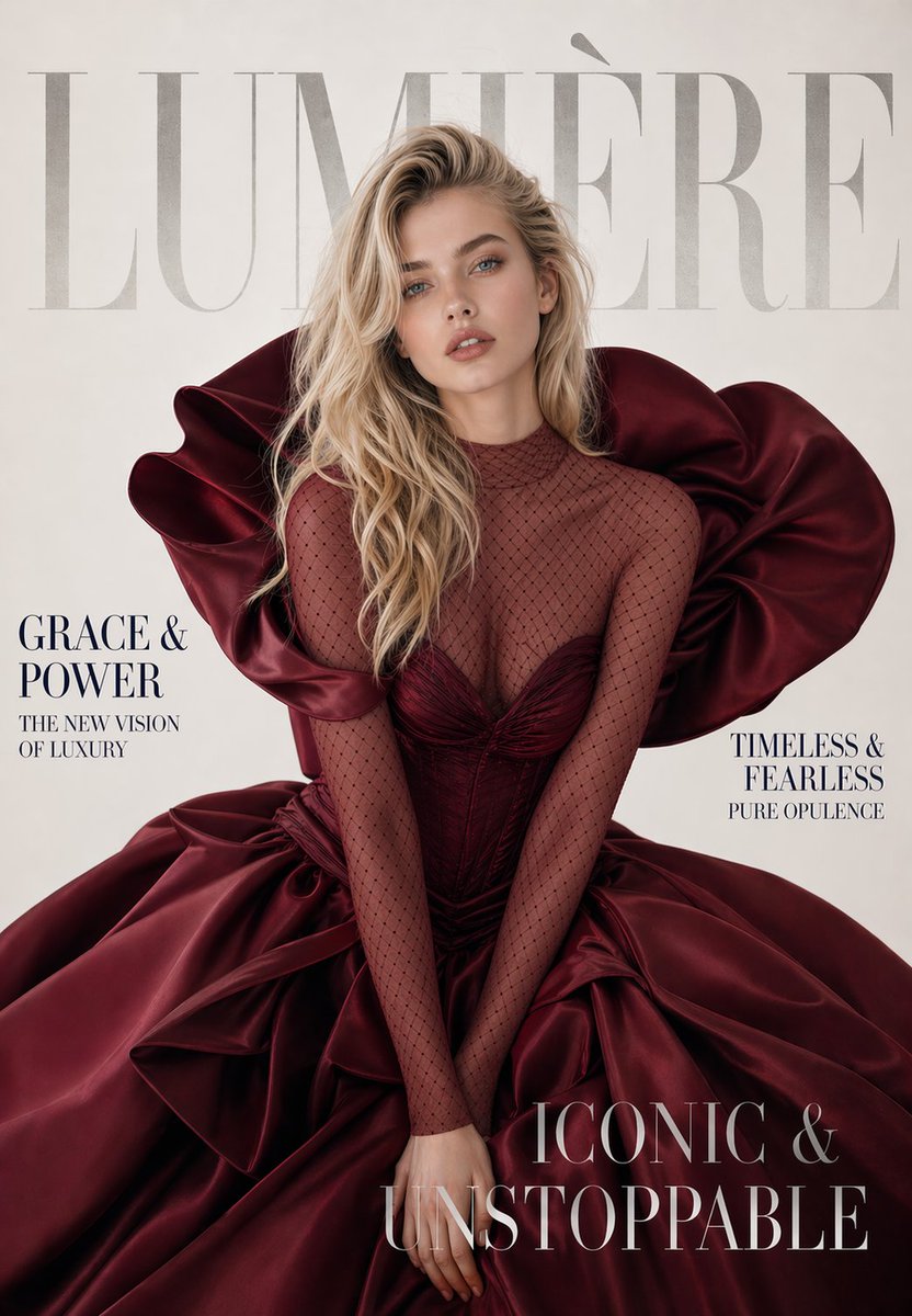 LUMIÈRE — Iconic & Unstoppable Cover — LUMIÈRE — Grace & Power