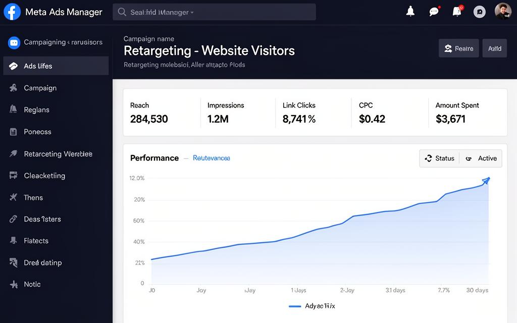 Retargeting Campaign — 8.7x ROAS