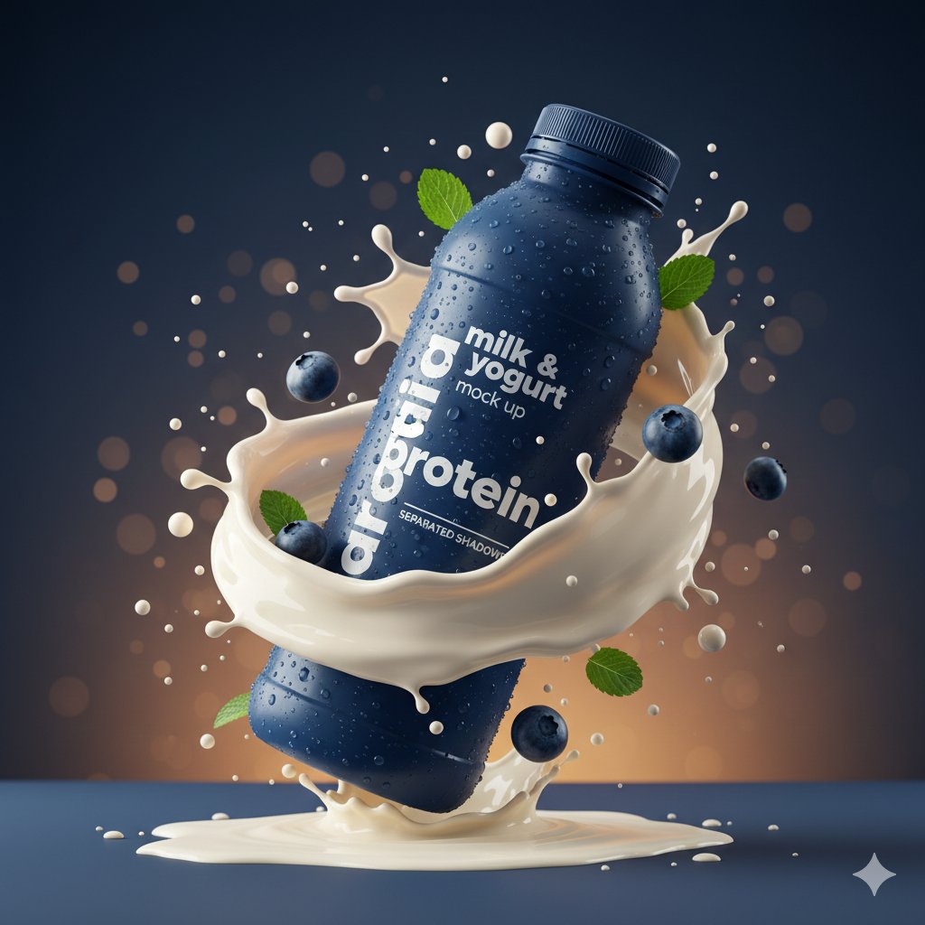 Splash Beverage Master Series — Protein & Nescafé — Protein — Dynamic Tilt
