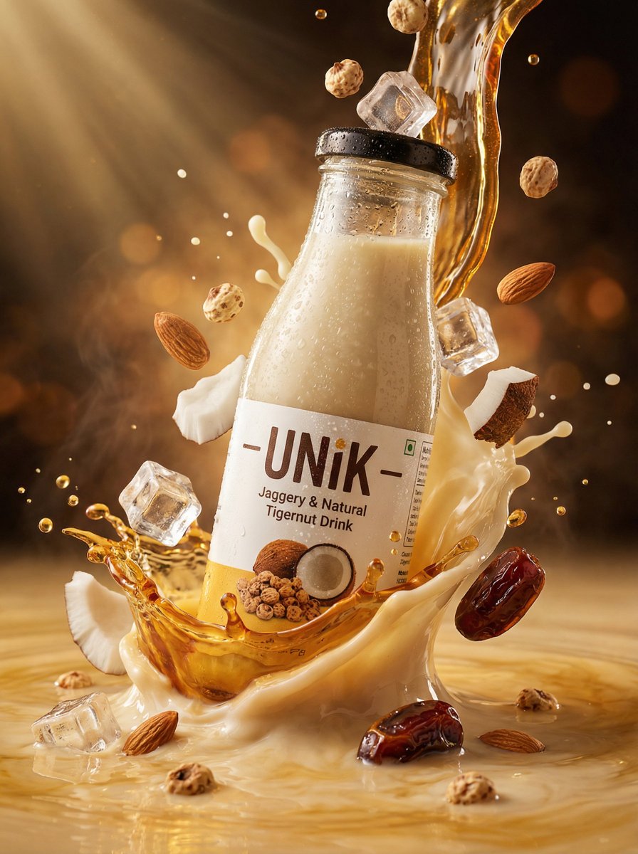 UNIK — Jaggery & Natural Tigernut Drink — Golden Jaggery Splash