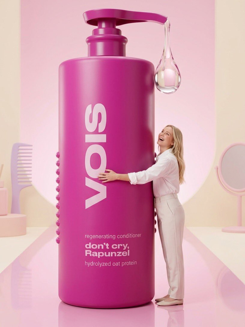VOIS — Don't Cry, Rapunzel — Giant Bottle Hug Set