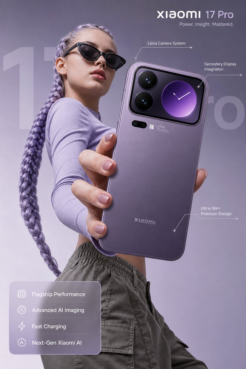 Xiaomi 17 Pro — Power. Insight. Mastered. — Xiaomi 17 Pro